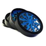 Storm Blue Metall-Grinder 50mm - 4 Teile (6Stk/Display)