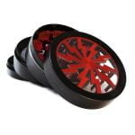 Storm Red Metall-Grinder 50mm - 4 Teile (6Stk/Display)