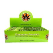 Cannadom Cannabis-Kondome mit Marihuana-Geschmack (100stk/Packung)