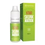 Teste unser Großhandel Harmony E-Liquid Kiwi Skunk 600mg CBD. Eine fruchtig-aromatische Fusion aus Kiwi und Skunk.