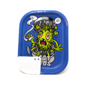 Best Buds Grind Me Small Metall Rolling Tray mit magnetischer Grinder-Karte