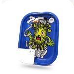 Best Buds Grind Me Small Metall Rolling Tray mit magnetischer Grinder-Karte