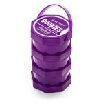 Cookies 3 Parts Purple Stacked Regular Storage Jar