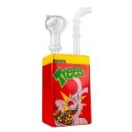 Saft Bong aus Cristal Cartoon Kaninchen Frühstück 19cm