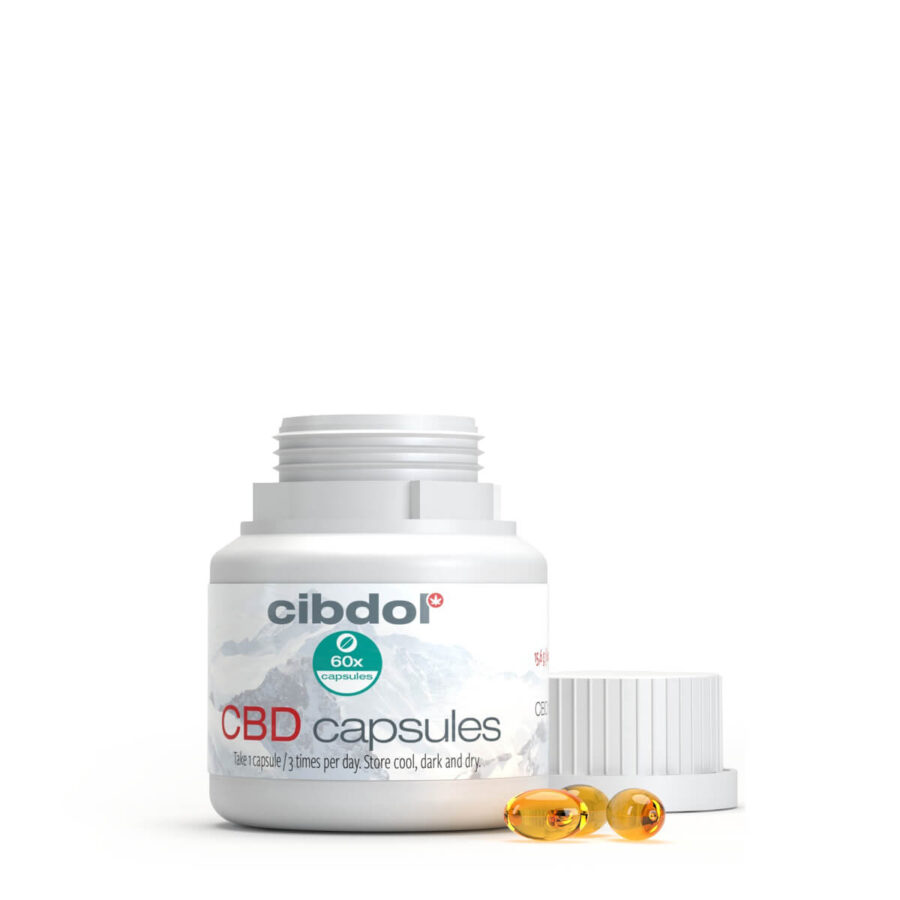 Cibdol 15% CBD Softgel-Kapseln (60 Kapseln)