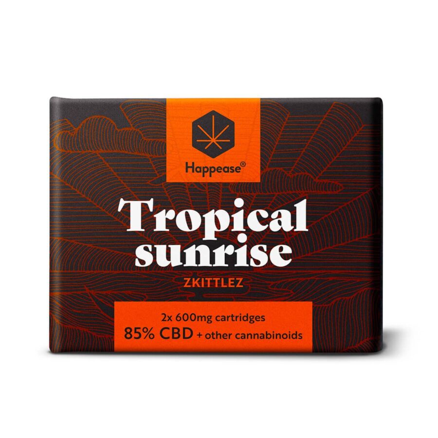 Happease Tropical Sunrise 85% CBD Kartusche (2 stk/Packung)
