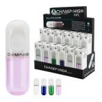 Champ High Glaspfeife Verschiedene Farben (12 Stück/Display)