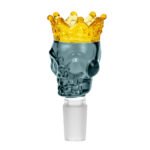 Skull Crown Blue Cristal Bong Bowl 18mm