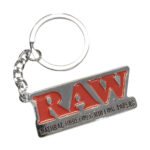 RAW Metall Schlüsselanhänger Silber (10 Stk/Packung)