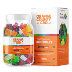 Orange County CBD Große Flasche Gummis Würfel 4800mg CBD 500g