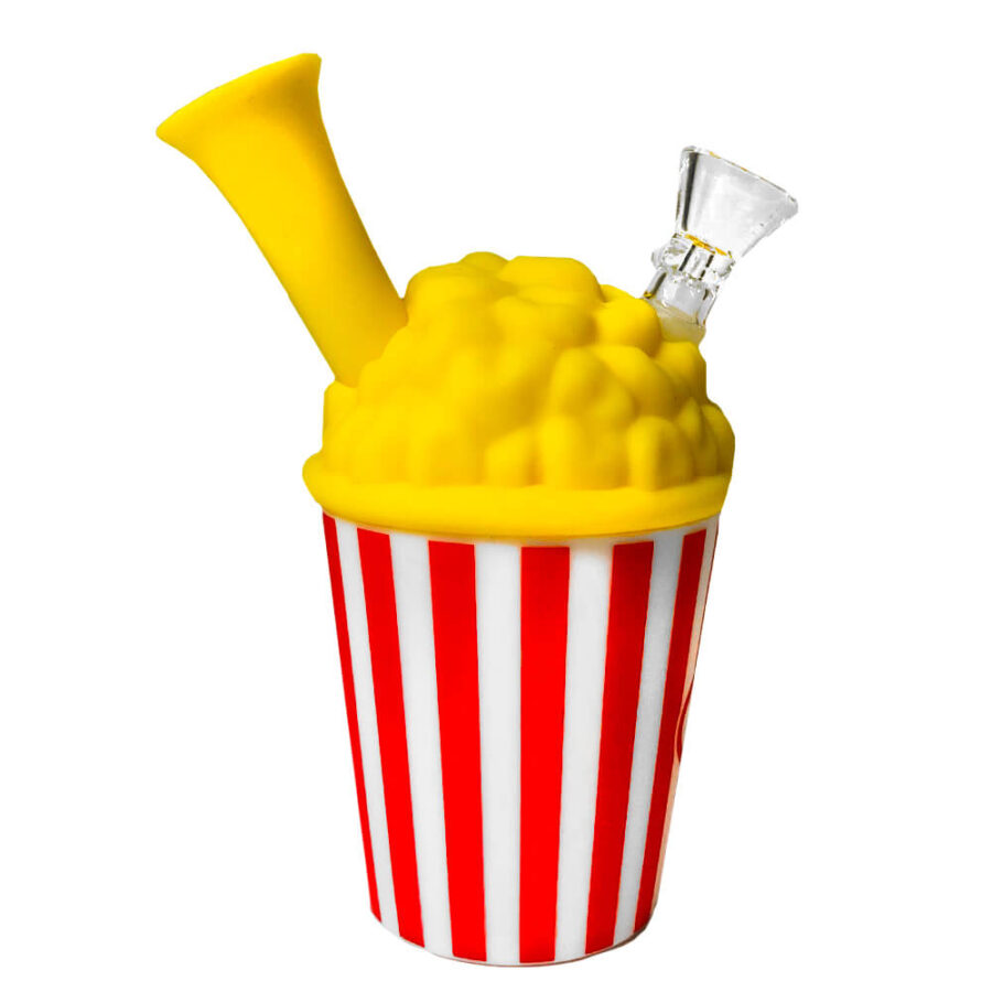 Popcorn Eimer Silikon Pfeife 15cm