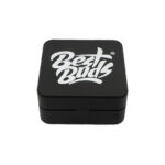 Best Buds Flacher Quadratischer Aluminium Grinder Onyx 2 Teile (50mm)