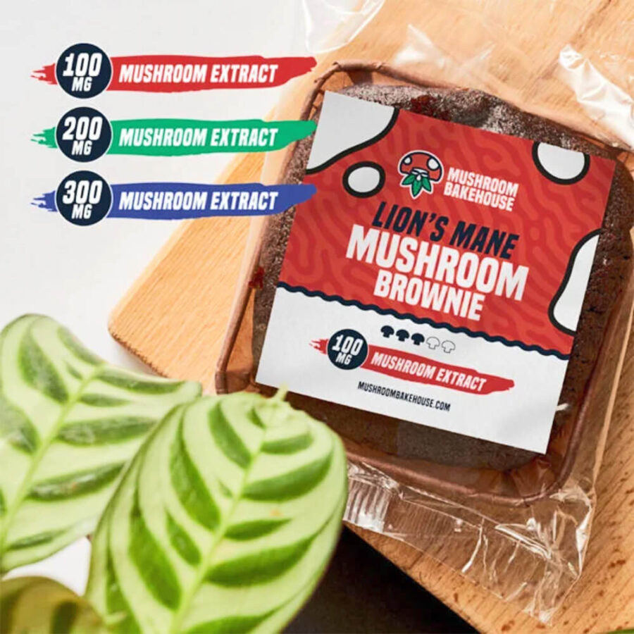Cannabis Bakehouse 300mg Pilz-Brownies (40Stk/Karton)