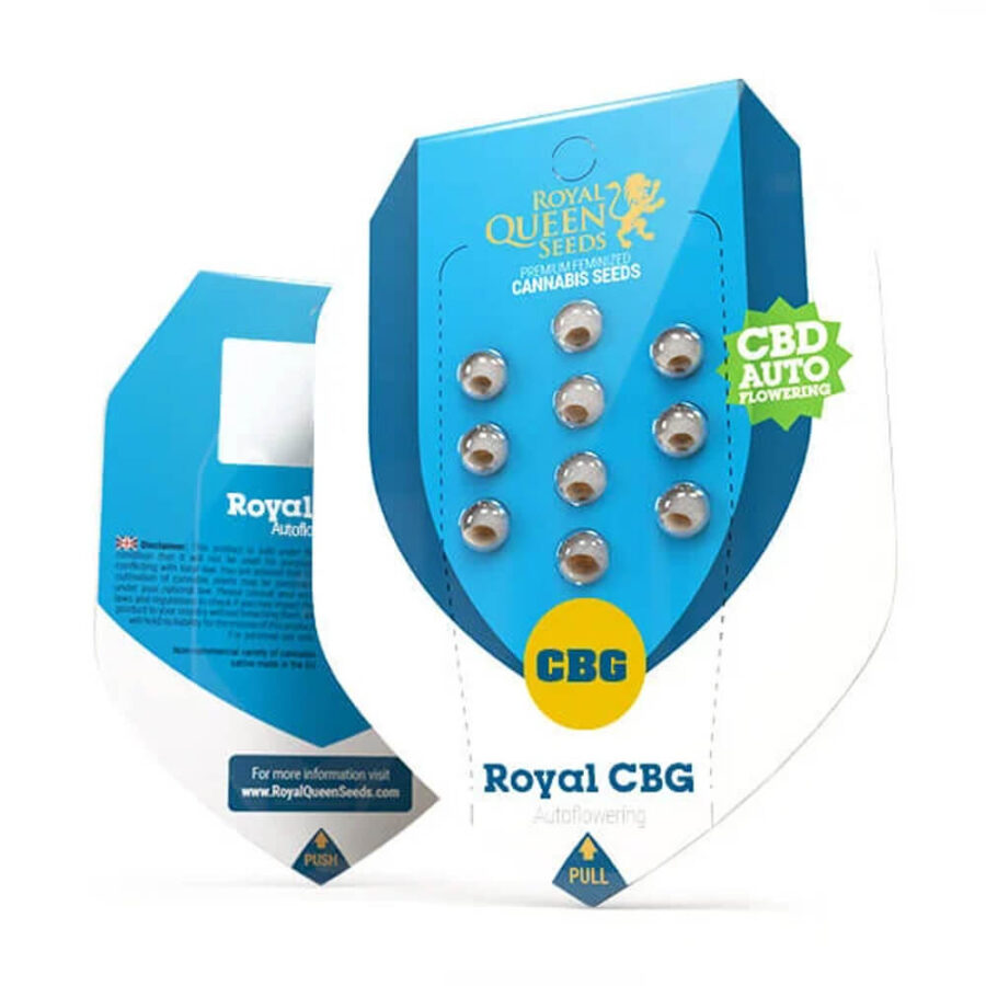 Royal Queen Seeds Royal CBG autoflowering cannabis seeds (3 Samen Packung)