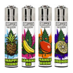 Clipper Feuerzeuge Fruit Strains (24stk/display)