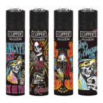 Clipper Feuerzeuge She Skull (24stk/display)