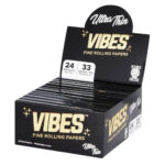 VIBES Rolling Papers King Size Slim mit Tips Ultra Thin (24stk/display)