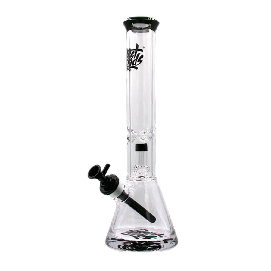 Best Buds Transparente Glasbong Beaker XL Tree Perc 40cm