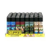 Clipper Classic Lighters Best Buds Sammlung (48stk/display)