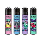 Clipper Lighters Classic Cute Slogans #2 (48stk/display)