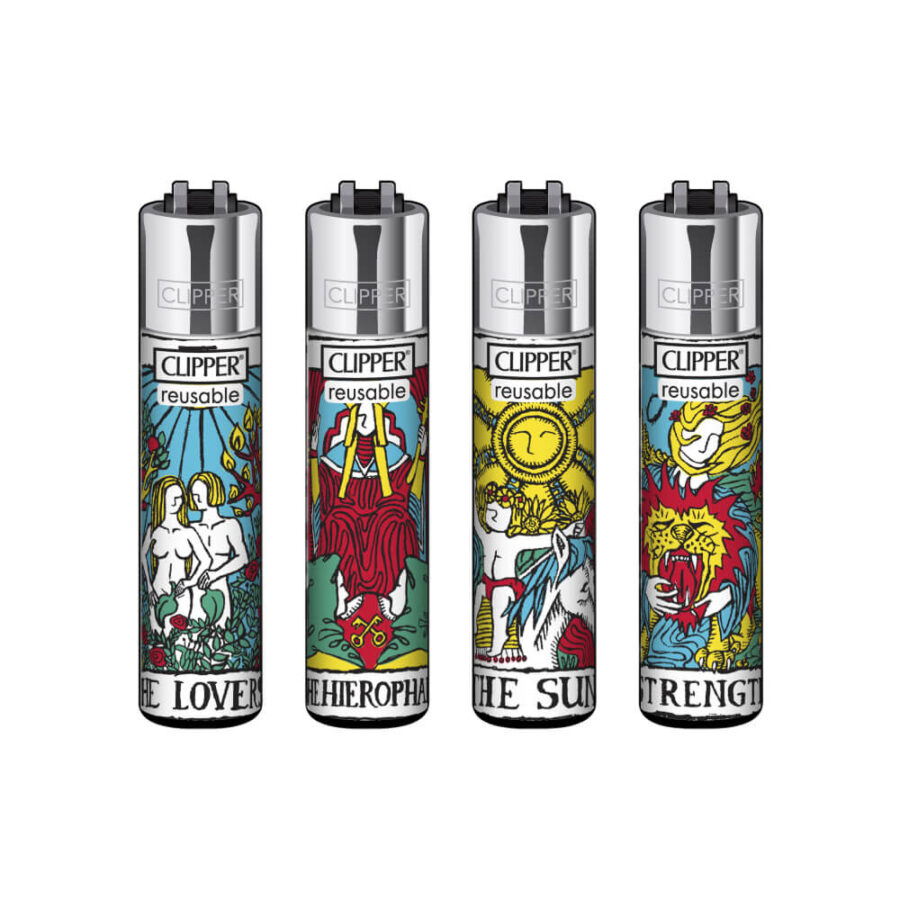 Clipper Lighters Classic Tarot Cards (48stk/display)
